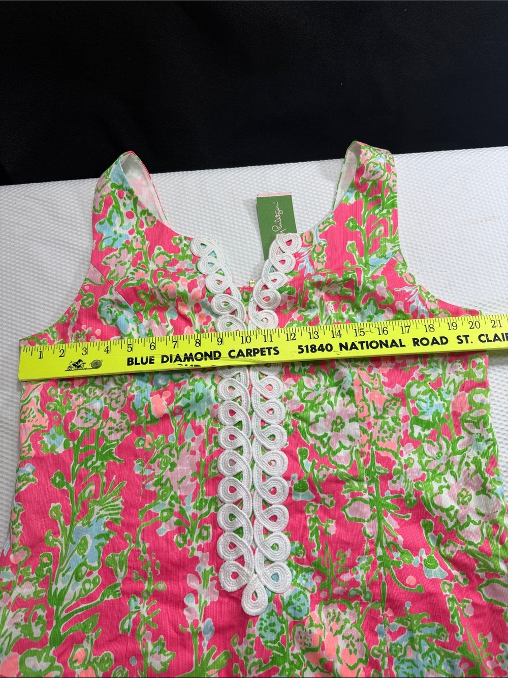 NWT Lilly Pulitzer Cathy Shift Flamingo Pink Southern Charm Floral Dress Size 16 - Picture 8 of 13